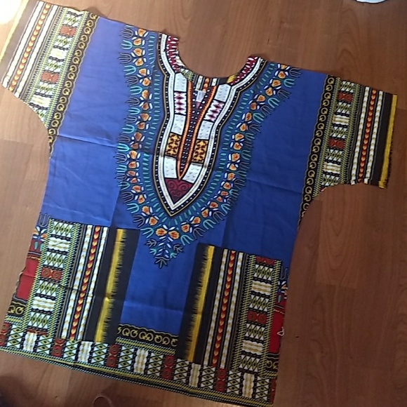 Colorful African dashiki Top - Picture 3 of 6